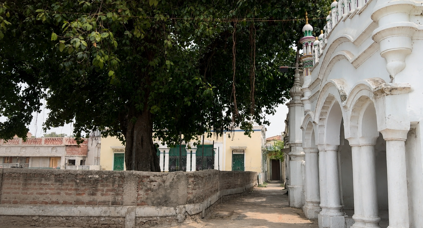 Bazidpur mosque entrance